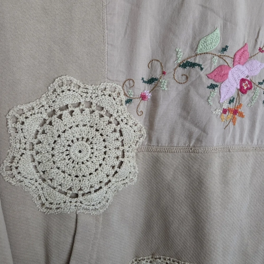 Free People Grams Attic Sweatshirt size S NWT - Picture 8 of 11